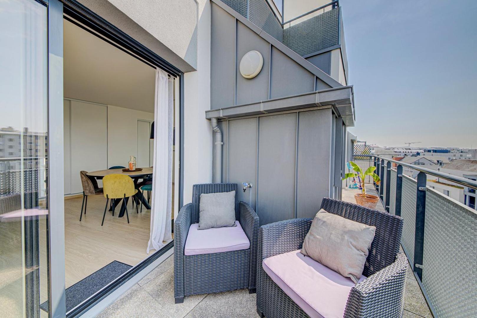Ferienwohnung Le Maginot, T4 De Standing, Terrasse Et Parking Rennes Exterior foto