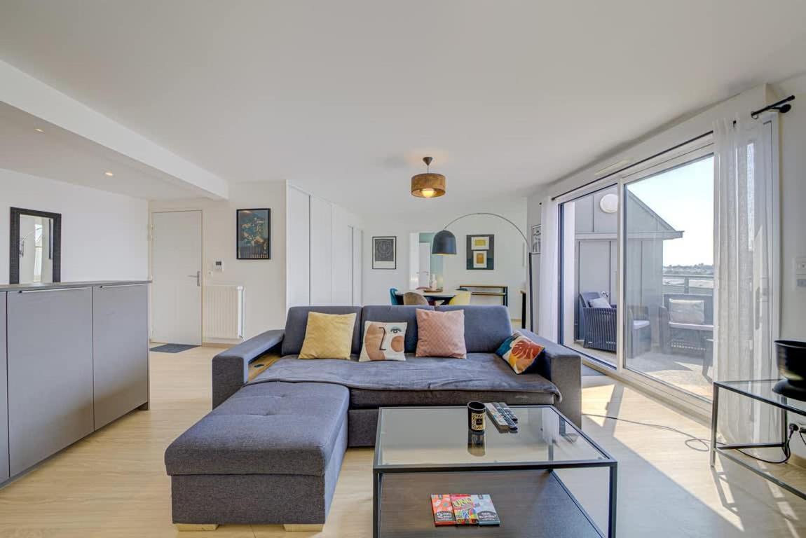 Ferienwohnung Le Maginot, T4 De Standing, Terrasse Et Parking Rennes Exterior foto
